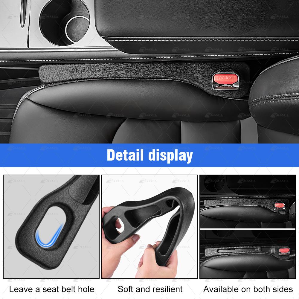 Car Seat Gap Plug Strip Side Seam For VW POLO GOLF PASSAT T-ROC Tiguan CC Touareg Jetta Beetle Touran Car Gap Filler Leak Proof