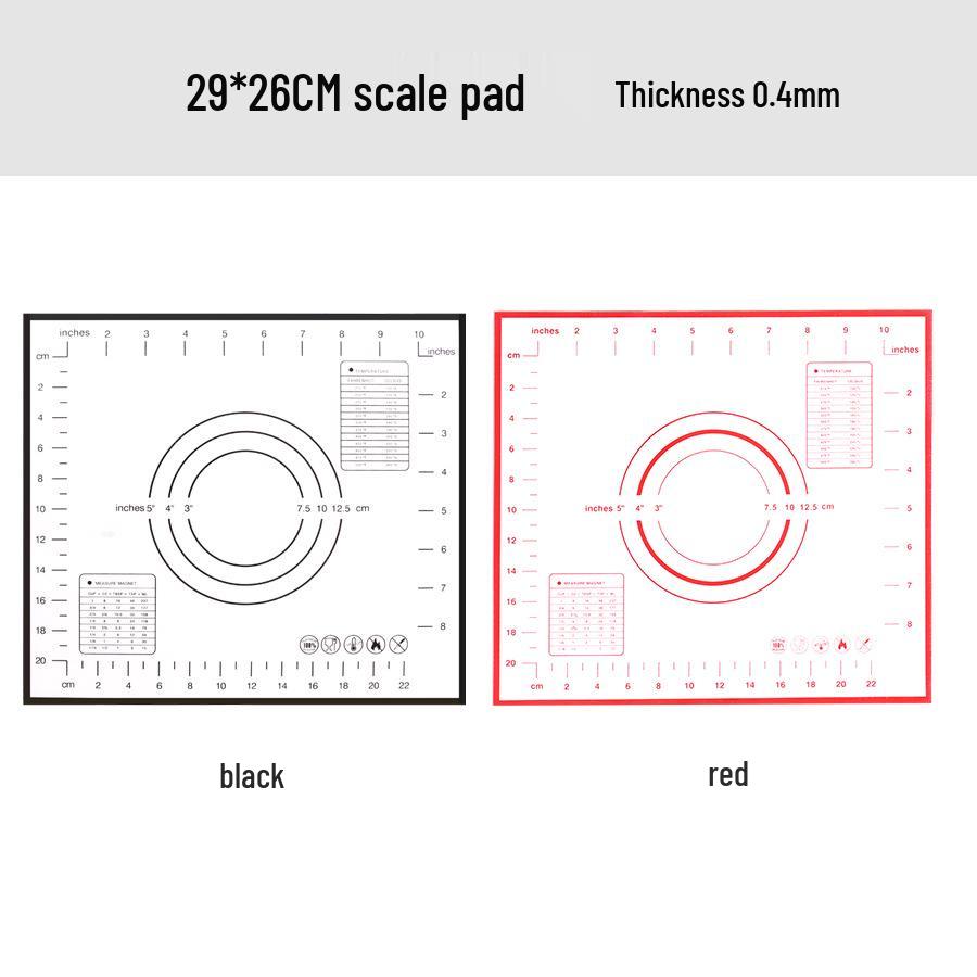 Silicone Baking & Kneading Mat - Heat-Resistant, Food-Grade, Large Cutting Board for Pizza & Macarons