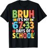 Bruh Its My 67 33 Days of School Funny Boys Kids 100th Day T Shirt
