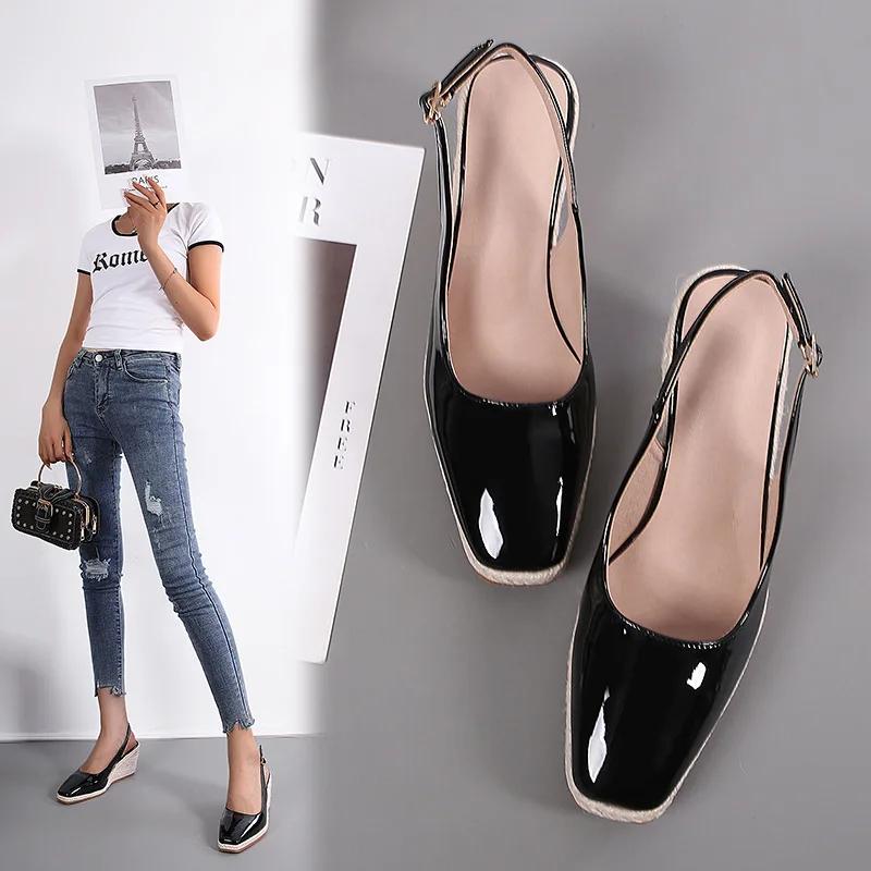 Fashion Ladies High Heels Women Wedges Shoes Brand Woman Party Shoes Elegant Women Pumps Big Size 42 Wedge Heel 10cm