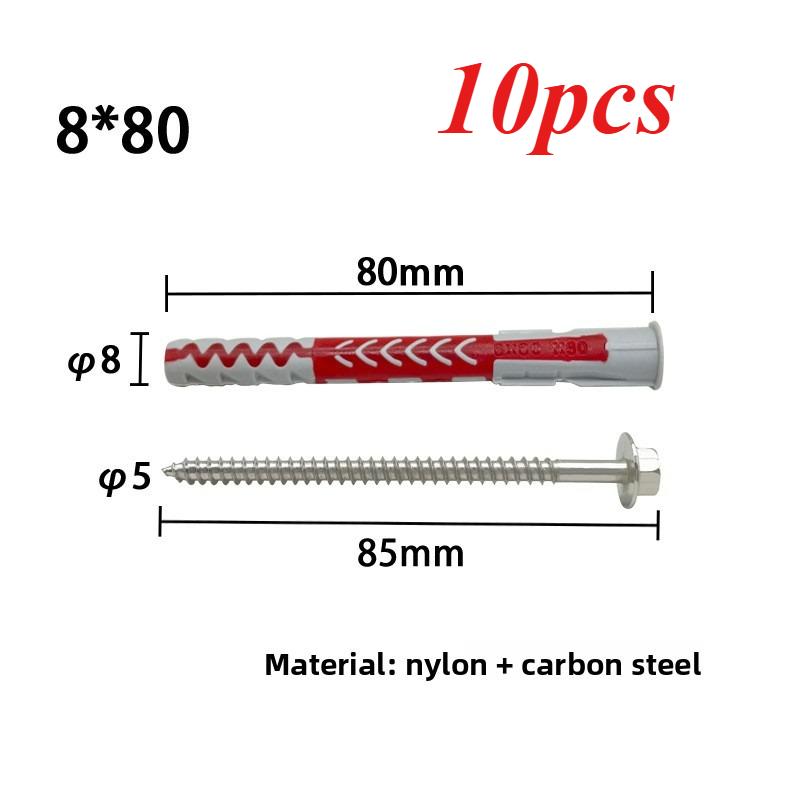 Dual-Color Expansion Screws – Wall Anchors for Hollow Bricks Foam Walls & Aerated Blocks | Home & Engineering Expansion Bolts