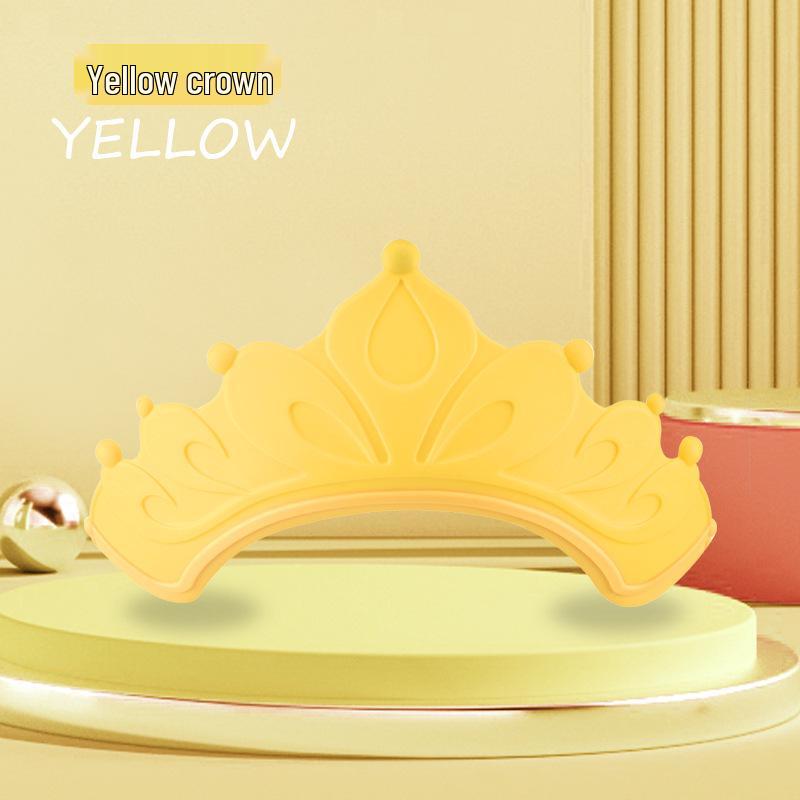 Children's Silicone Adjustable Shampoo Cap - Water Blocker & Ear Protector Bath Cap for Kids