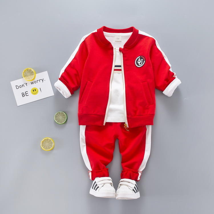 Buy 3 Pacs/set Children's Autumn Boy Girl Unisex Kids Cotton Clothes