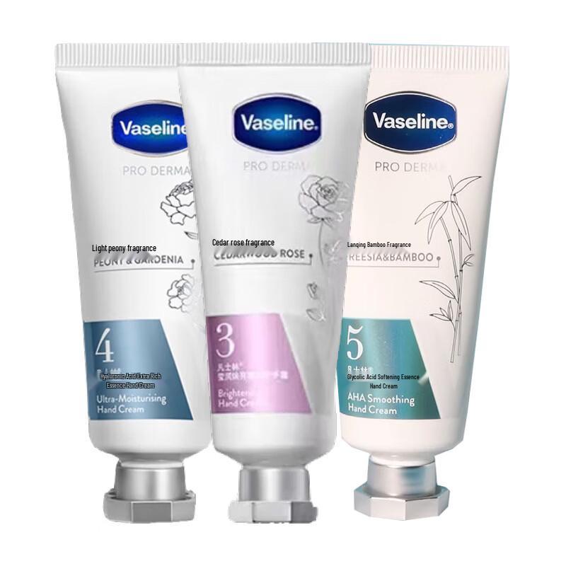 Vaseline Moisturizing Hand Cream Triple Pack