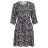 Women's Short 3/4 Sleeve Floral Print Dress VILA
