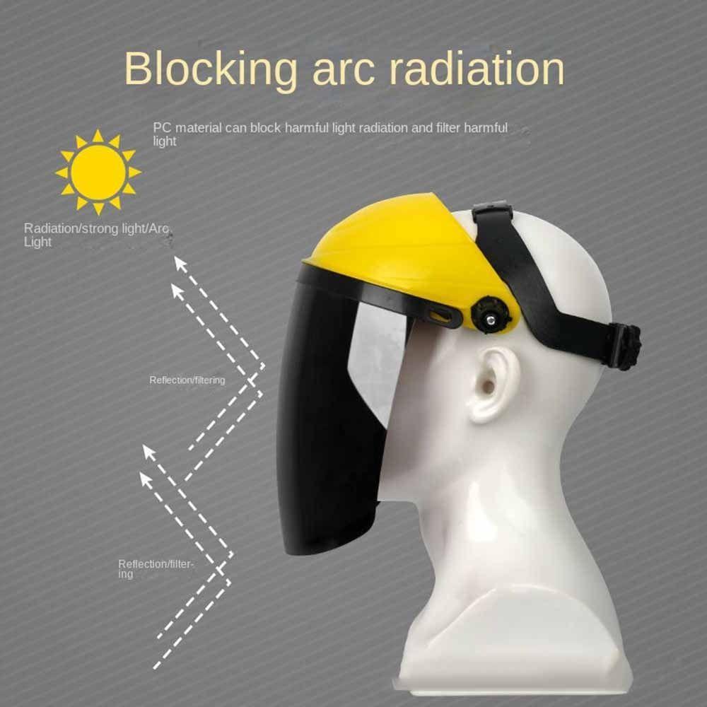 Face Protector Welding Protective Mask Adjustable Welder Mask Safety Welding Helmet  Cooking