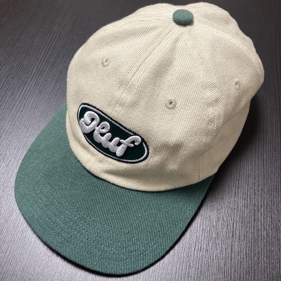 

[USED] HUF Cap Beige x Green