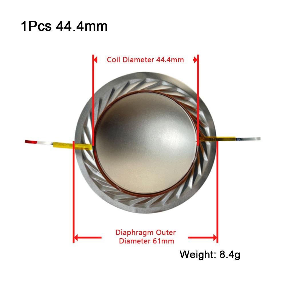 1Pcs DIY Speaker Modification Titanium Film Diaphragm  Audio Equipment Maintenance