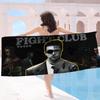 Film culte F-Fight C-Club Grandes Serviettes de Plage en Microfibre Serviette à Séchage Rapide Serviettes de Plage Sable Serviette de Piscine pour Voyage Piscine Natation Yoga