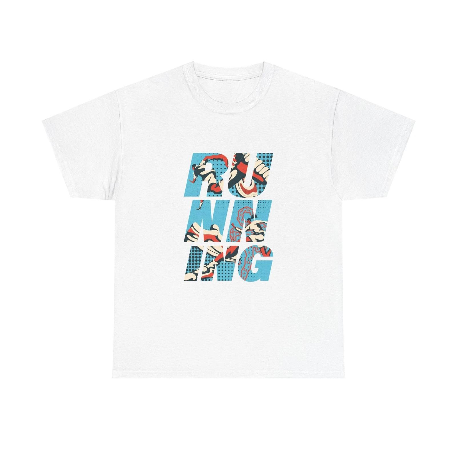 Men s and Women s T-shirts Running Graphic M