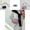 Trendy Minimalist Mini Bag 2024 New Summer Fashion Pu Small Box Handbag With Magnetic Lock And Camera Pocket