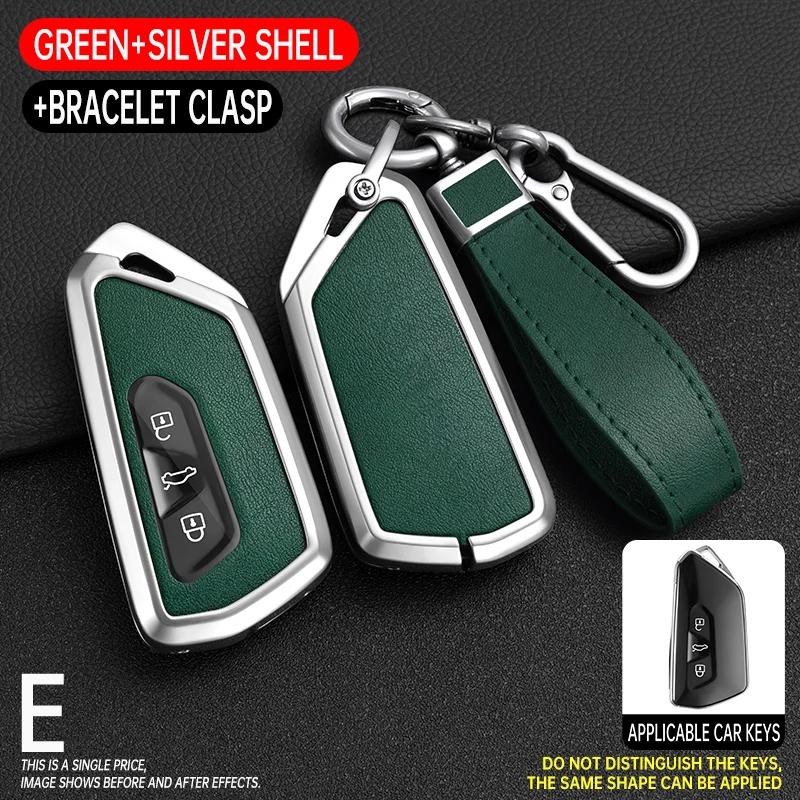 Custodia Cover per Chiave Auto per VW Volkswagen Golf 7 8 Git MK8 ID.3 ID.4 Cupra Formentor Skoda Octavia A8 SEAT Leon MK4 2020 2021