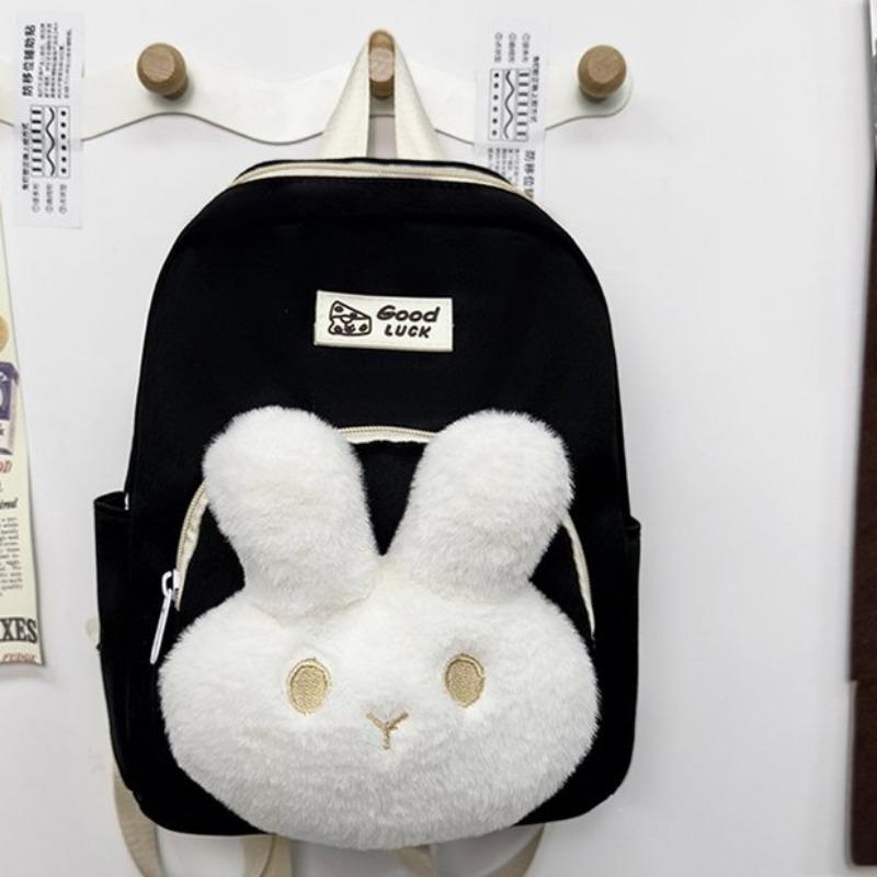 

Kindergarten children s schoolbag, girl junior high school student cartoon outing, small backpack, lightweight female high school student backpack чёрный