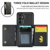 DG.MING M5 Series For Samsung Galaxy S25 FE Case Detachable Magnetic Leather Phone Cover with Card Slots