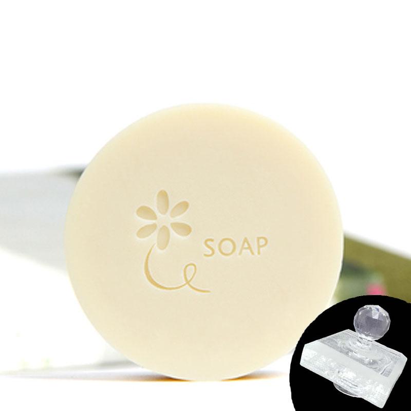 Handmade Soap Stamp Chapter, Acrylic DIY Seal, Organic Natural Soap Making Tools, Leaf Tree Plants Chapters