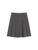 Hillioteu Demure Pleats Midi Skirt_Grey
