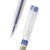 FLAIR Glass 0.6mm Gel Pen Stand | Transparent Glass Design With Soft Rubber Grip | Waterproof Low-Viscosity Ink For Smud