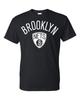 Brooklyn Nets Old Skool Logo T-Shirt - Größen S-5XL & Unisex T-Shirt für Kinder und Jugendliche