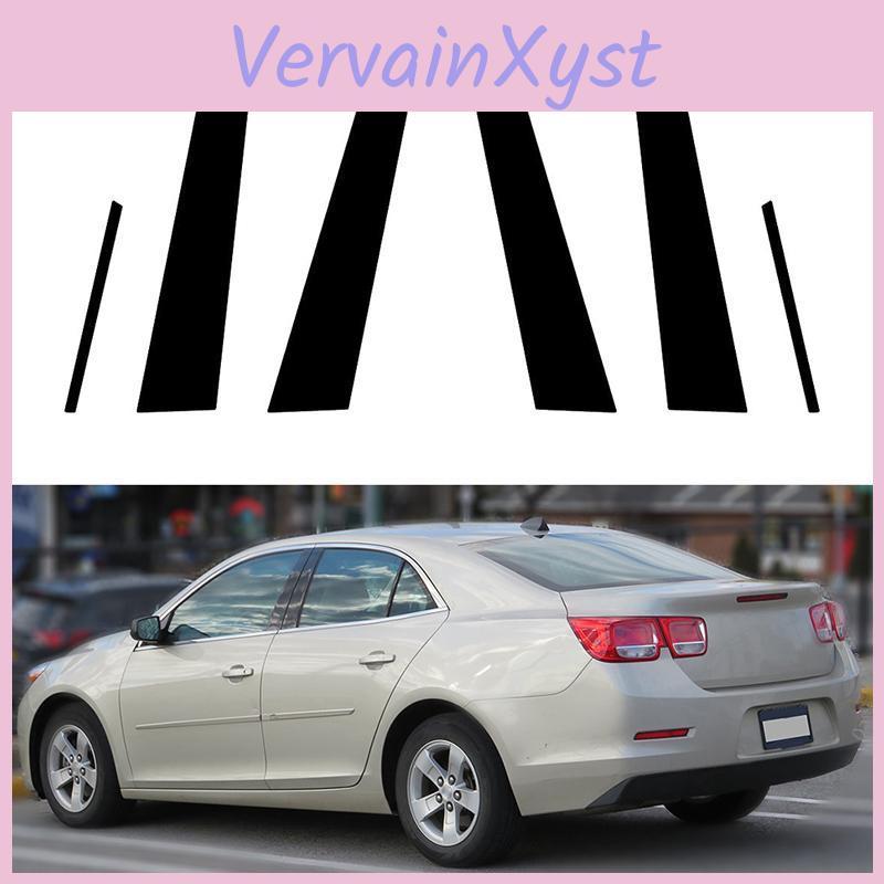 Car Posts Pillar For 6pcsset Holden Malibu Australasia Sedan 2013 2015 Glossy Black Door Window Trim Cover Stickers Styling