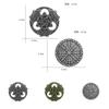Nordic Inspired Celtic Knot Brooch With Alloy Material For Fashion Daily Wear