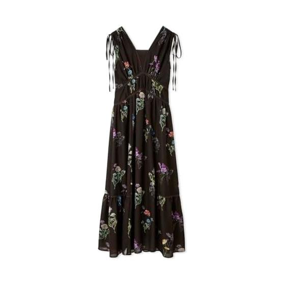 SNIDEL Women s SWFO254120 Flower Drost Detail Dress