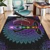 Moonlit Meditation Office Rug Chair Mat, Entryway Carpet, Suitable for Front Door, Bedroom, Living Room, Desk, Holiday Gift