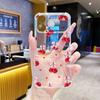 North American Station Hot-selling Cherry Mobile Phone Case Apple 17pm Transparent Case Wholesale iPhone16plus Protective Case