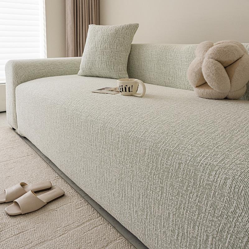Simple Style Soft and Waxy Texture Chenille Sofa Cover New Four Season Universal Anti Slip Sofa Cover