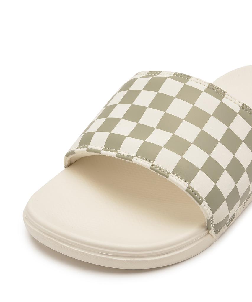 Vans Mte La Costa Slide-On - (Checkerboard) Sage / Vn000Cwksag1