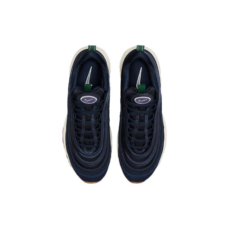 Nike  Air Max 97 Letterman Pack Women Sneakers Blue Obsidian Gorge-Green DR9774-400