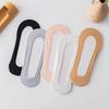 Women's No Show Socks Nylon Ultra Low Cut Non-Slip Thin Liner Socks Invisible Hidden Socks for Flats