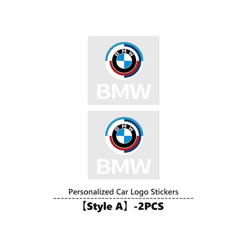 

Car Logo Sticker Crystal Auto Stickers Fuel Tank Decor Accessories For BMW 1 3 4 5 6 7 Series M X1 X3 Performance Alpina G20 F20