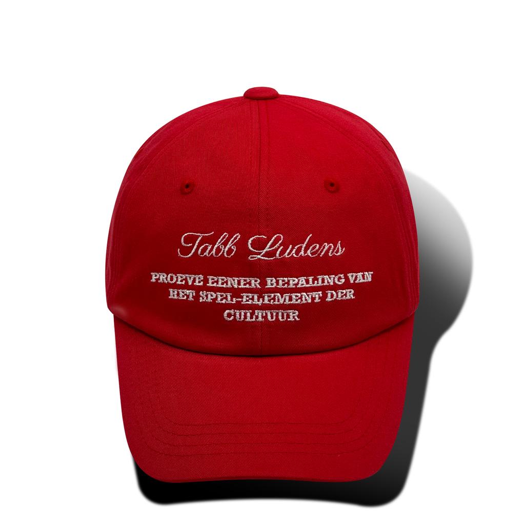 TABBLUDENS About Ludens Ball Cap_Red
