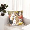 Napoleon Bonaparte Crossing the Alps Pillowcase Soft Polyester Cushion Cover Decorative Art Pillow Case Cover Bed Zippered