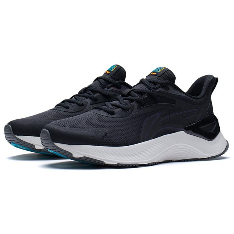 New LiNing YueYing Element Anti-Slip Wear-Resistant Low-Top Running Shoes Men's Black ARHS009-9