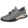 Shoes Popular Round Head Men's Outdoor Mesh Cloth Shoes Sports Leisure Fashion Mountaineering Hiking Through