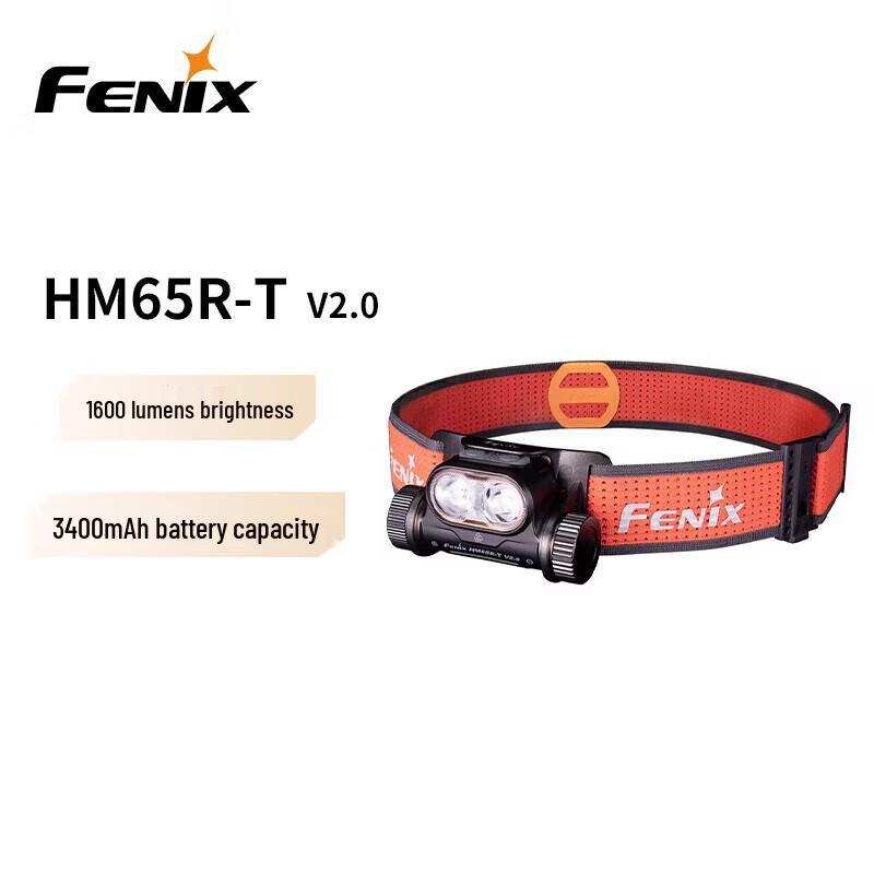 

Fenix HM65R-TV2.0 Ultralight Dual-Light Trail Running Headlamp