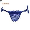 Talos Women's Sexy Lace Thongs G-string V-string Panty Knickers Lingerie See Through Underwear
