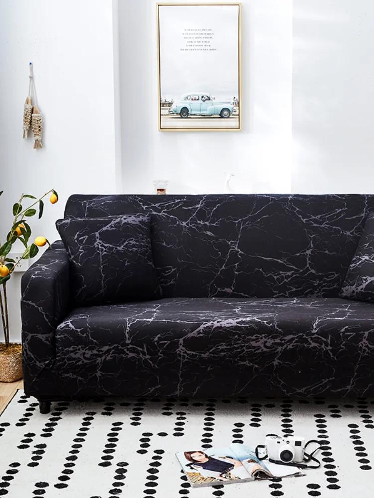 Floral Sofa Covers for Living Room Elastic Funda Sofa Sofa Slipcovers Towel Couch Cover Fundas Sofas Con Chaise Longue 1PC