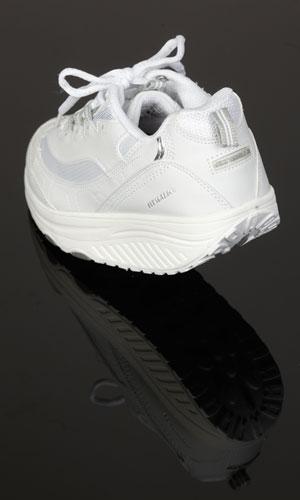 Fit Walk Shoes With Rocker Sole White 37