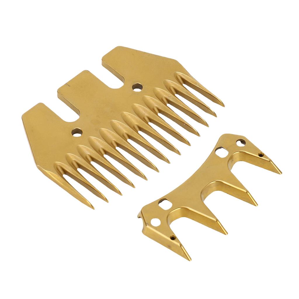 Náhradní stříhací čepele na ovce Zlaté 13 rovných zubů Rozteč 7 mm Elektrické čepele na stříhání ovcí