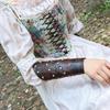 Medieval Arm Bracers for Adult Antique Arm Guards Cosplay Party Costume Carnivals Arm Gauntlets Photography Armwear