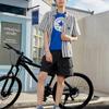 Converse Go-To Chuck Taylor Patch Standard Fit T-Shirt Asia Sizing 'Blue' Men's 10023854-A02