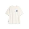Li Ning X Disney Collaboration Round Neck Pullover Casual Knit Sports Short Sleeve T-Shirt Men T-Shirt Off-White ATSU159-6