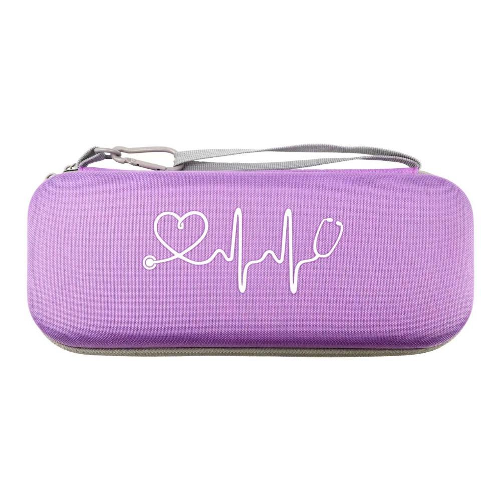 Mesh Pockets Stethoscope Protection Bag Double-deck Stethoscope EVA Carrying Case  Hospital