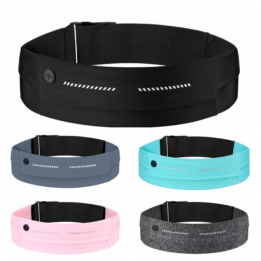 Ultra-Thin Running Waist Bag Close Fitting Sports Phone Bag Sport Mobile Waist Bag  Sports Wear