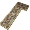 Retro American Diatom Mud Kitchen Floor Mat - Quick Dry, Water Absorbing, Non-Slip, Easy Clean, Long Strip Design.