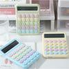 12 Digit Cute Scientific Calculator  Studentstest Stationery Office Easy Carry
