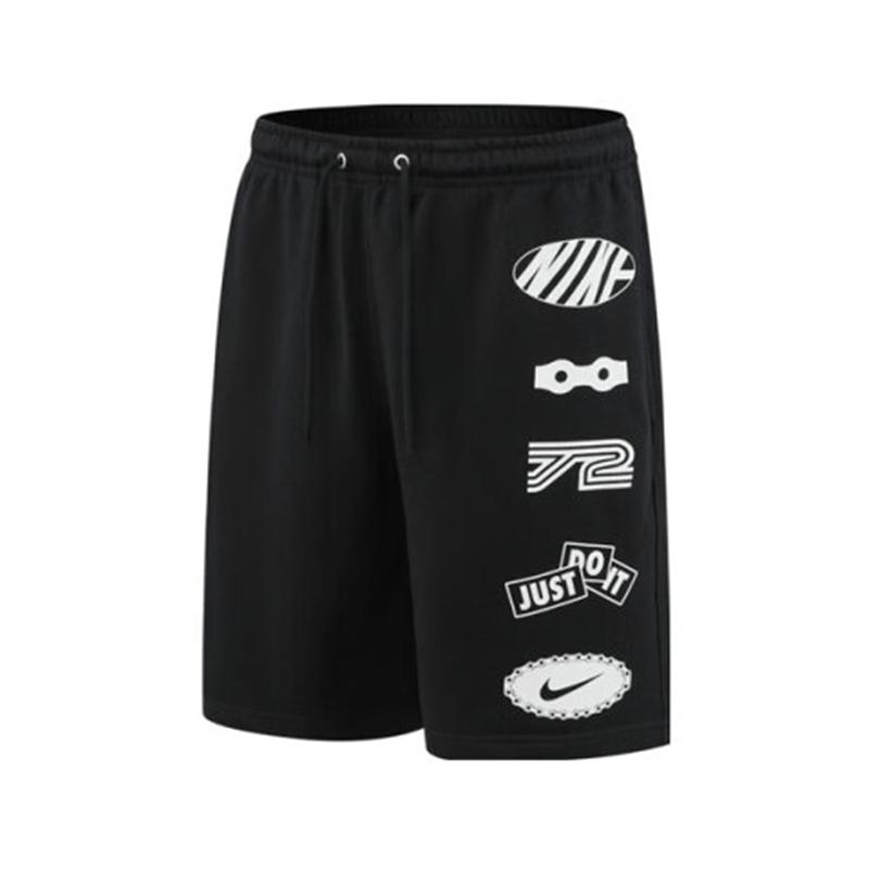 Nike Men s Sportswear Club Moto Woven Casual Athletic Shorts Black IB8254-010 S