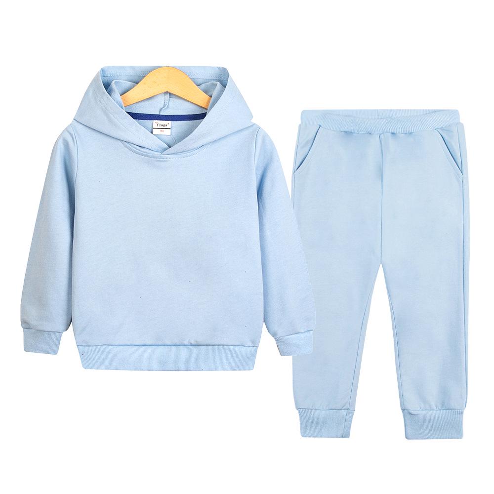 2024 Lässiges Kapuzenpullover-Set für Kinder - Frühling/Herbst